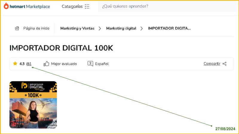 Importador Digital 100K ¿Funciona? ¿Vale la pena? ¿Es bueno? ¿Tienes testimonios? ¿Es confiable? ¿Curso de la Solange Ortiz de Zevallos (de la Olivo Comex Group) Estafa?